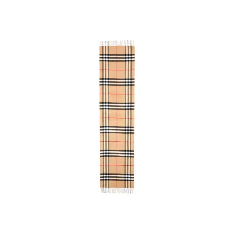 Burberry Reversible Check Cashmere Scarf-2