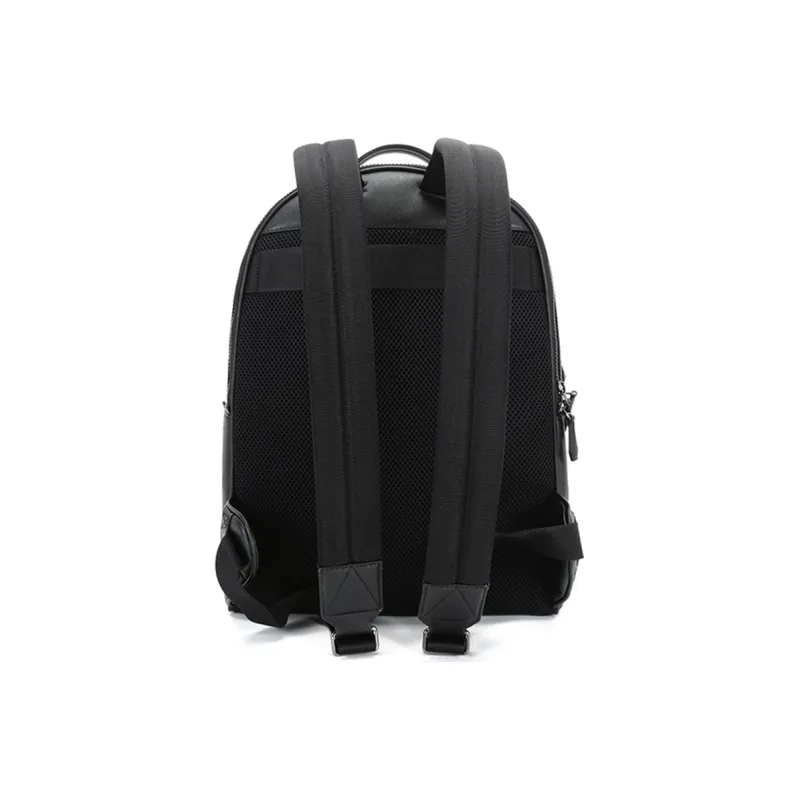 BALLY Cow Leather With Artificial Leather Backpack Regular Men's Black-3