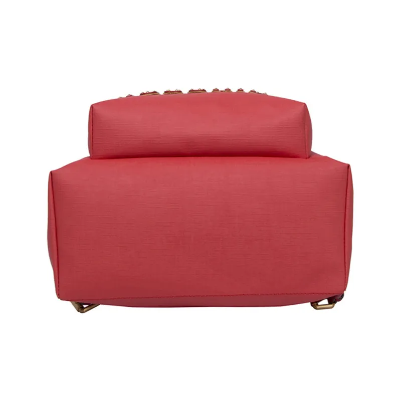 MOSCHINO PU Backpack Women's Red-4