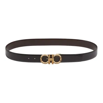 Ferragamo Gancini Leather Belts Men