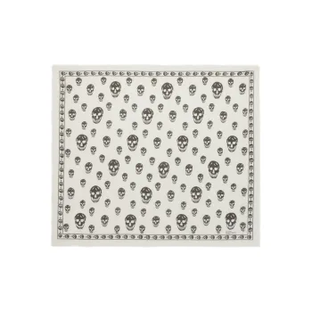 Alexander McQueen Classic Skull Print Scarf