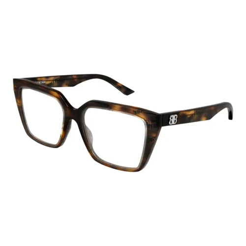 Balenciaga Eyeglass Frames Unisex Brown