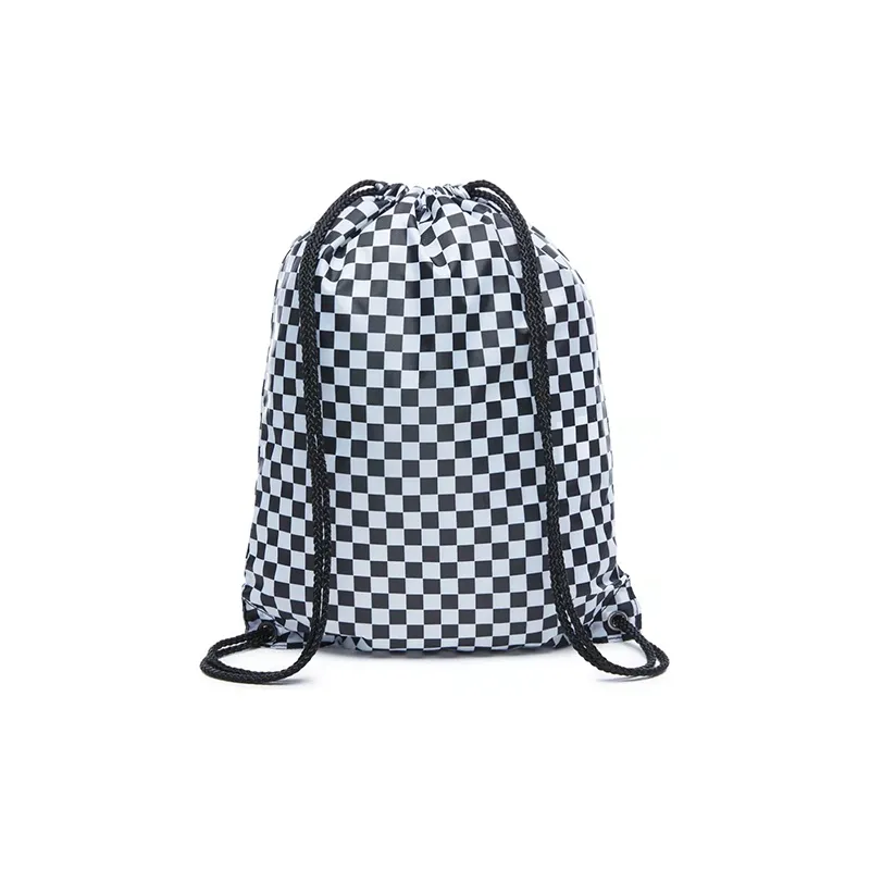 Vans Polyester Backpack Regular Unisex Black White-1