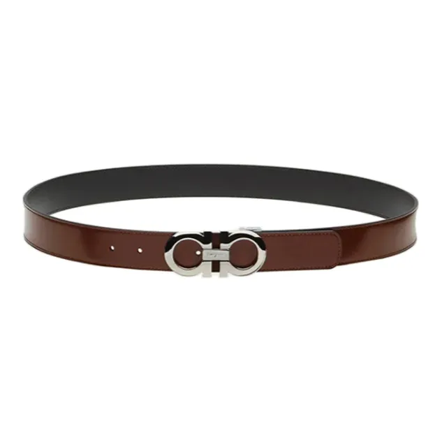 Ferragamo Reversible And Adjustable Gancini Belt-1