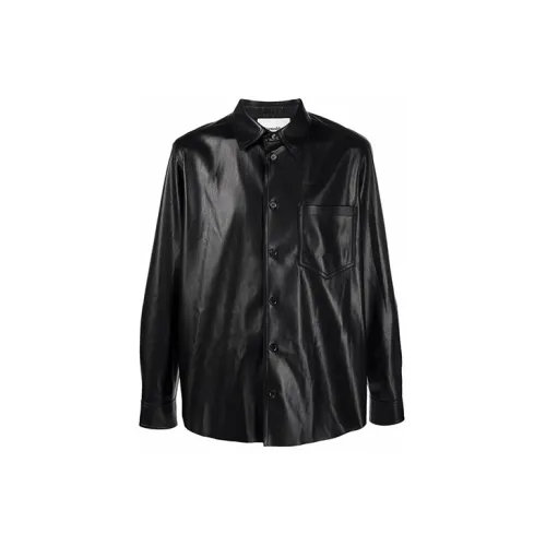 NANUSHKA Shirts Men Black