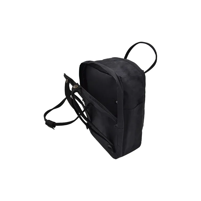 Fjallraven Kanken Cotton Backpack Regular Unisex Black-3