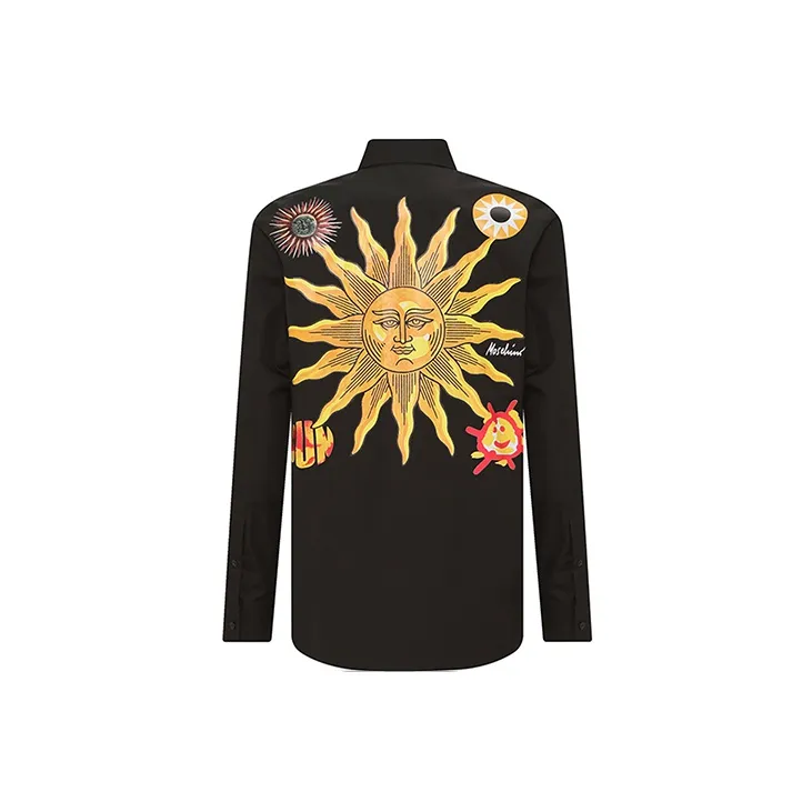 MOSCHINO Shirts Men Black-1