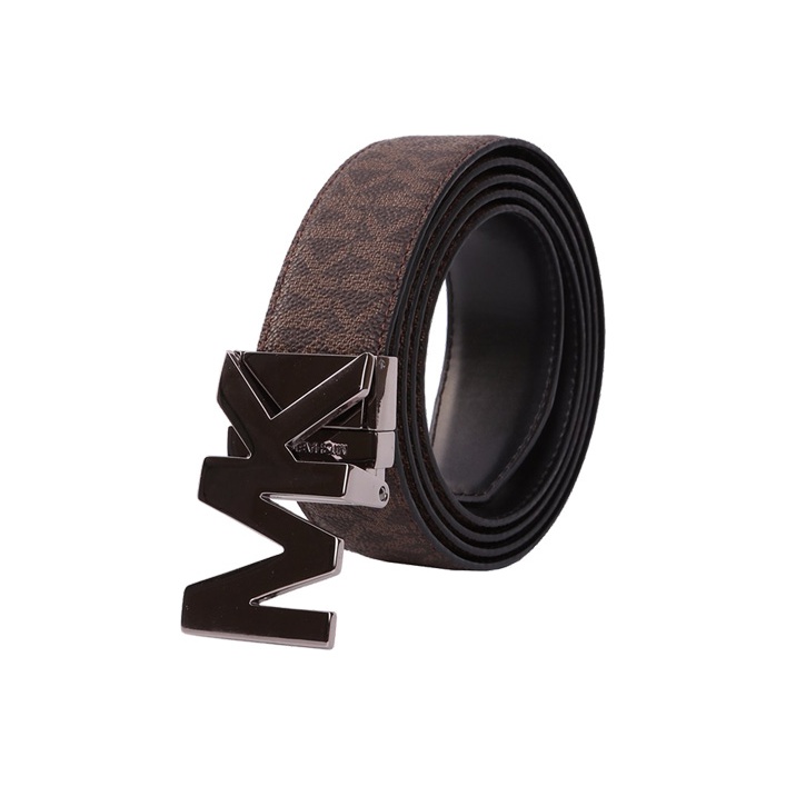 michael kors belt mens brown