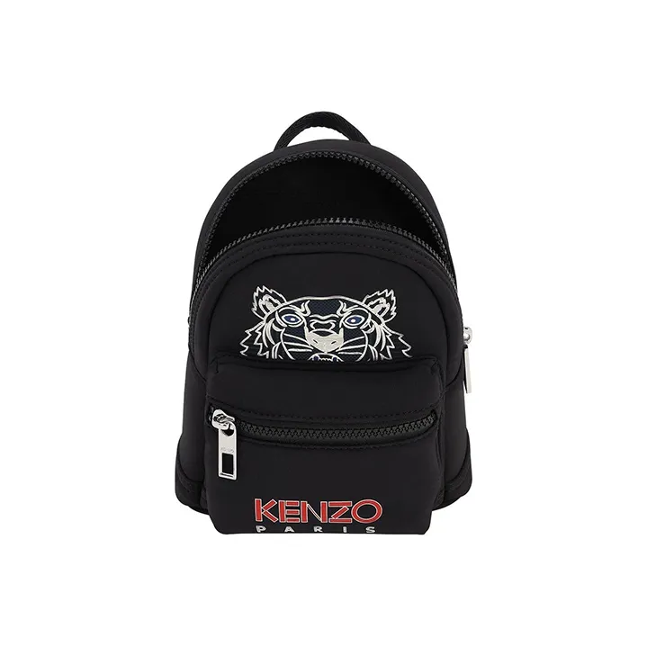 KENZO Polyester With Nylon Fabric Backpack Mini Men's Black-3