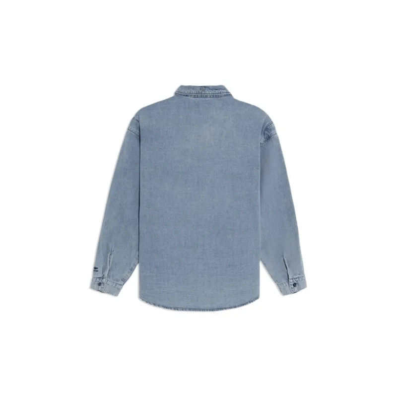 LINING Skateboard Shirts Men Light Blue-1