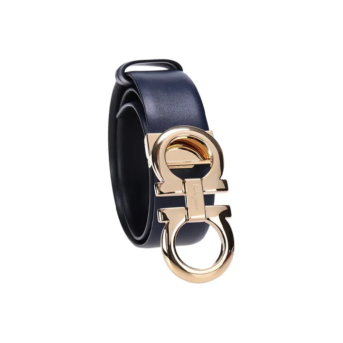 Ferragamo Double Gancini Bit Belt-1