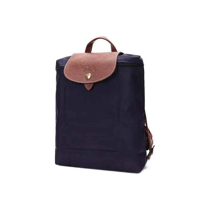 LONGCHAMP Le Pliage Fabric Backpack Women's Berry Purple-1
