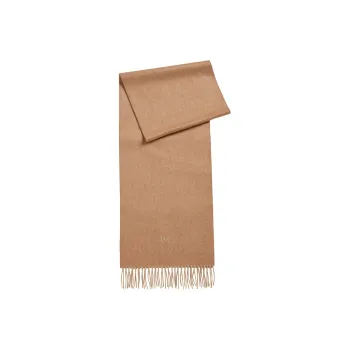 HUGO BOSS Knit Scarves Men Medium Beige