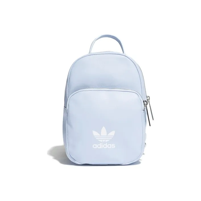 Adidas Originals Polyurethane Synthetic Leather Backpack Mini Unisex BABY Blue-0