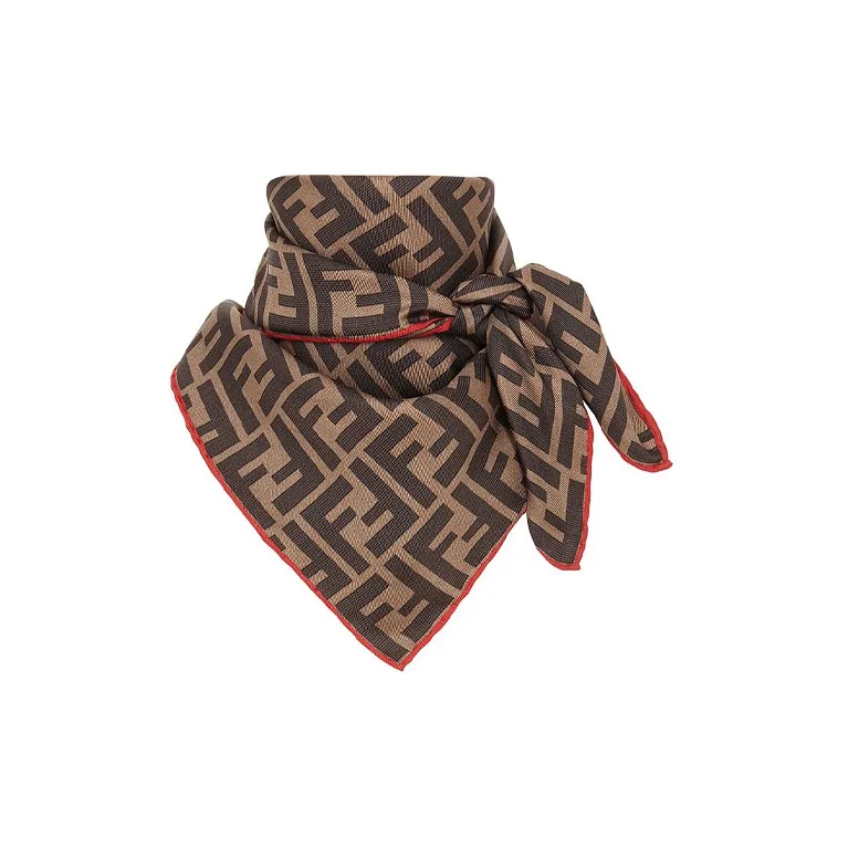 FENDI Ff Silk Scarf-1