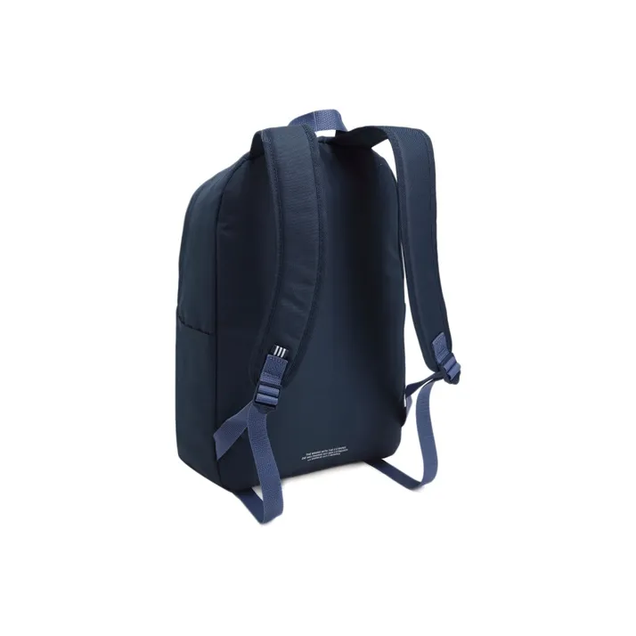 Adidas Originals Recycled Polyester Fabric Backpack Unisex Marine Blue-2