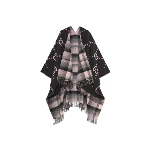 GUCCI Shawl Unisex Dark Gray