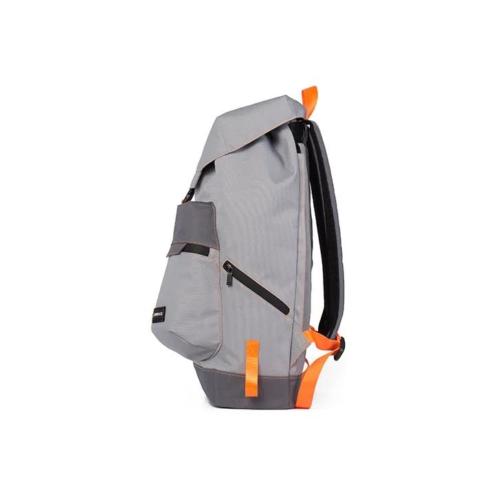 COMBACK Polyamide Computer Backpack Unisex Orange/Gray-2