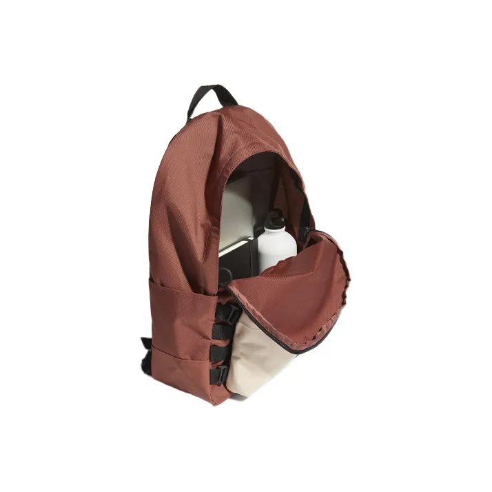 Adidas Originals Polyester Backpack Unisex Multicolor/Brown-3