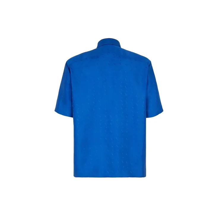 FENDI Silk Short Sleeve Shirt-1