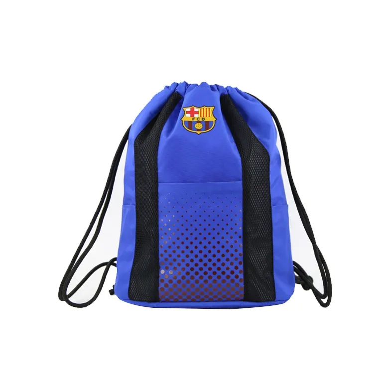 PETERPOINT Oxford Backpack Regular Unisex Blue/Red-0