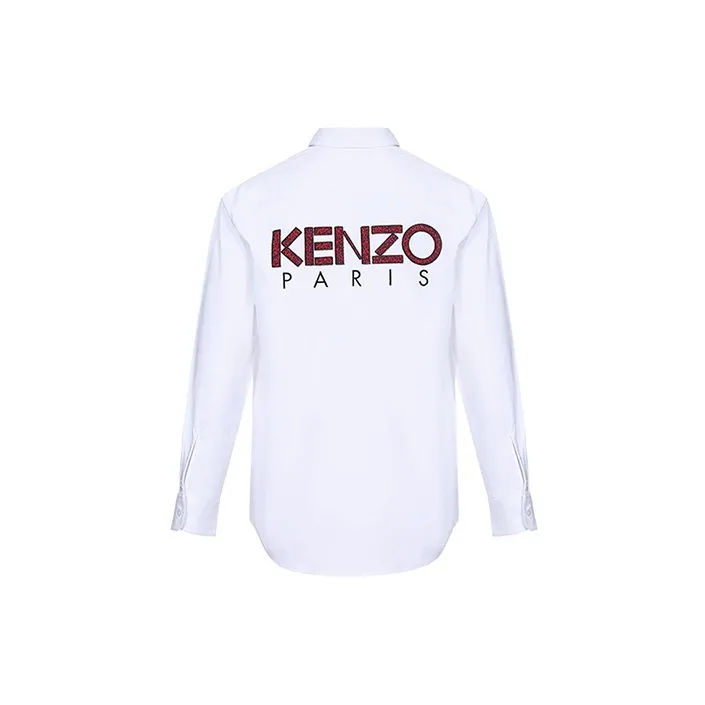 KENZO Shirts Men White-1