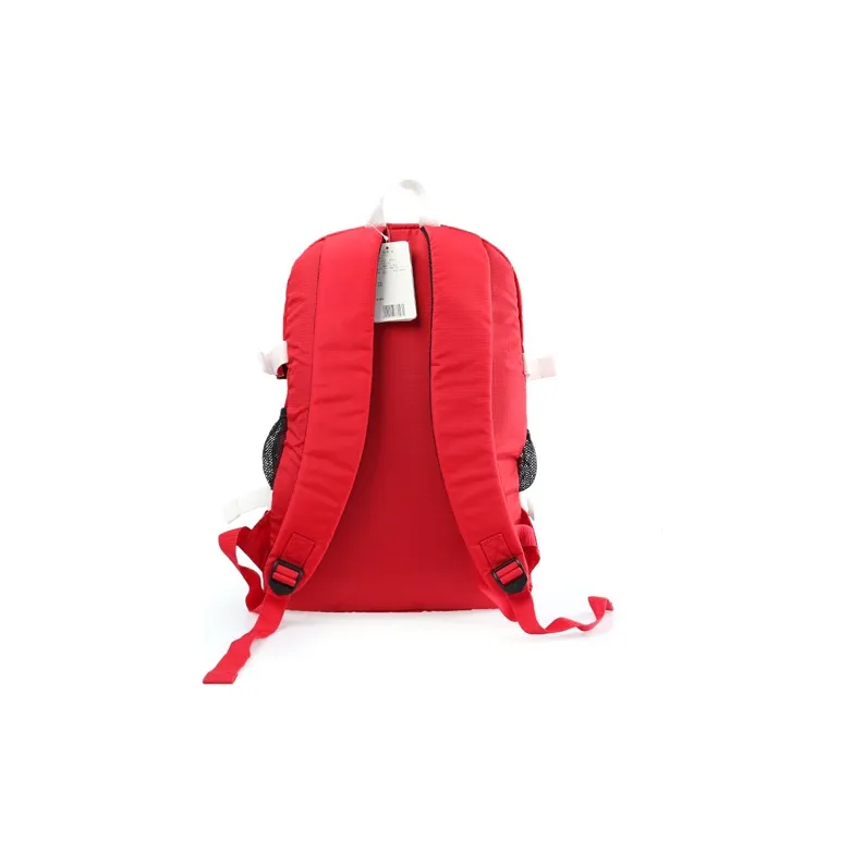New Balance Fabric Backpack Backpack Travel Bag Casual Bag Regular Unisex Red-3
