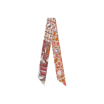 HERMES Silk Scarves Women's Multicolor