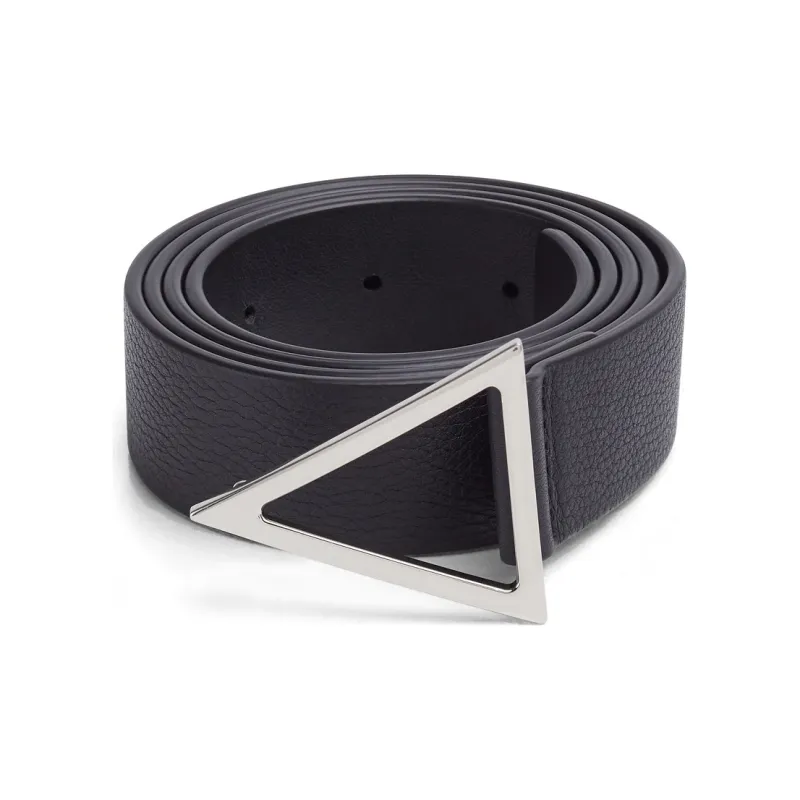 Bottega Veneta Leather Belts Men Black-0