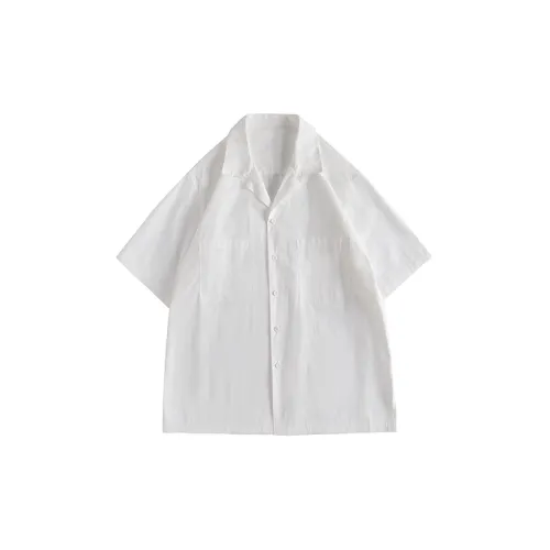 Evi Stub Shirts Unisex White