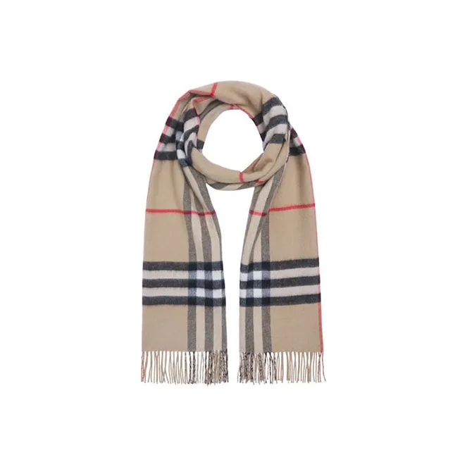 Burberry Reversible Check Cashmere Scarf-1