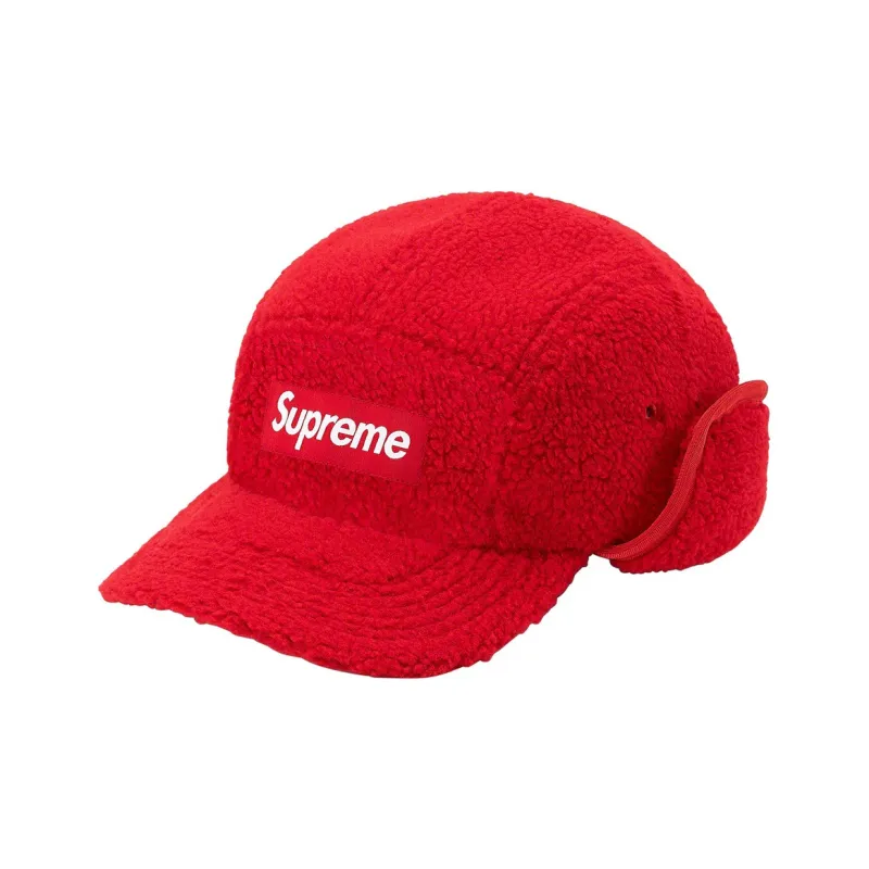 Supreme Deep Pile Earflap Camp Cap-13