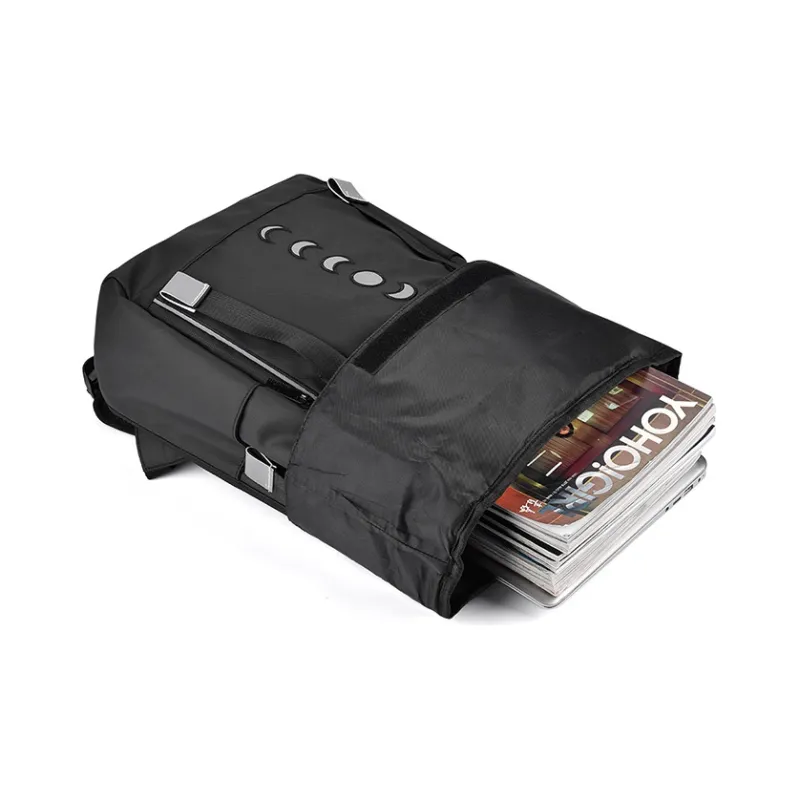 COEXISTENCE Polyester Backpack Tubas Unisex Black-6