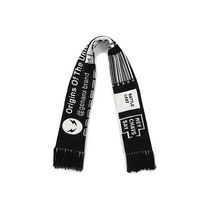 GENANX Knit Scarves Unisex-0