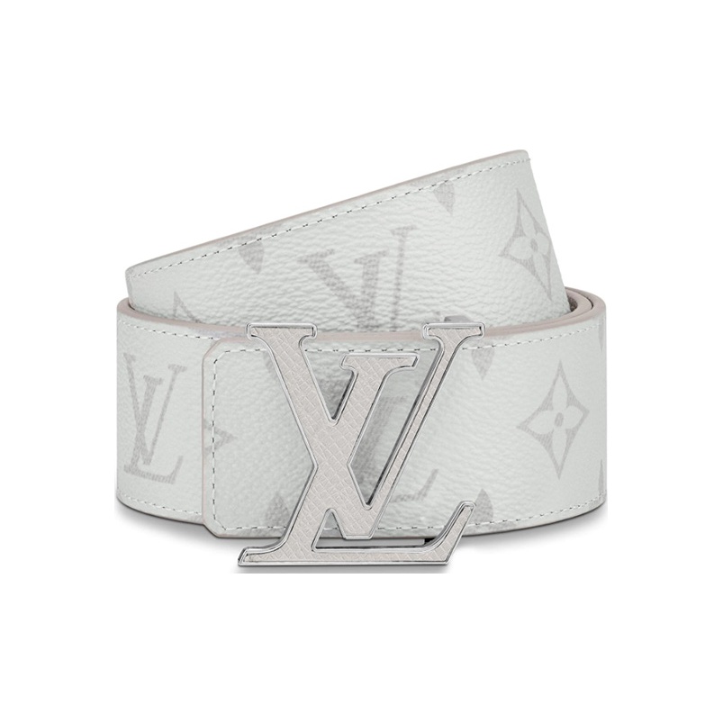 Louis vuitton belt men white hotsell