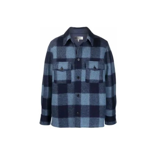 ISABEL MARANT Shirts Men Blue