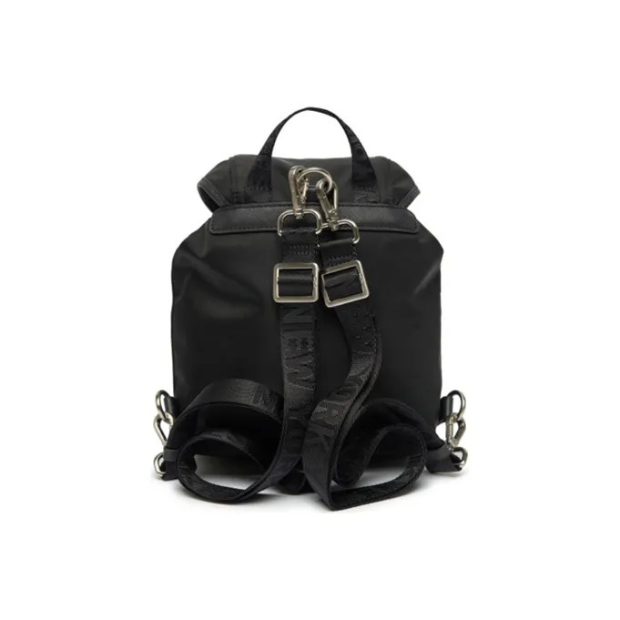 MLB Nylon Fabric Backpack Regular Unisex Black-3