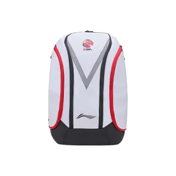 LiNing Fabric Basketball Bag Backpack Regular Unisex White