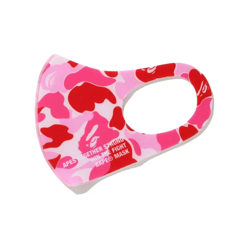 A BATHING APE A BATHING APE Abc Camo Mask 3 Pack-5