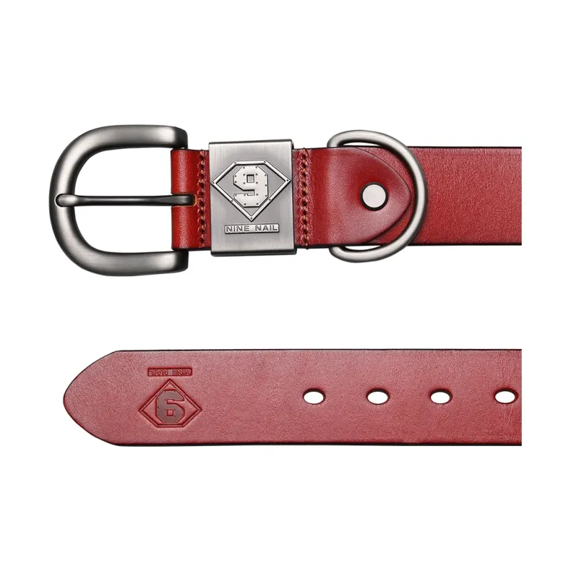 NINE NAIL Leather Belts Men-9