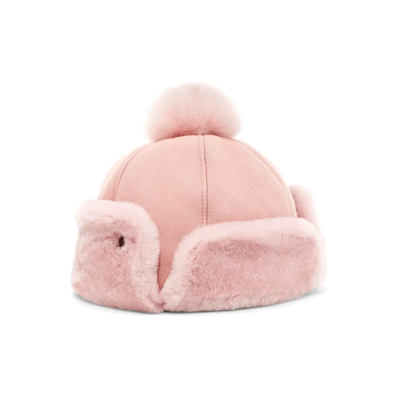 UGG Sheepskin Hats & Caps Women's Pink-1