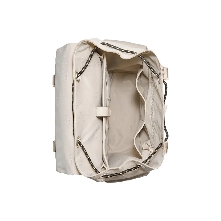 COACH Rivington Leather Travel Bag Backpack Tubas Men's White-2