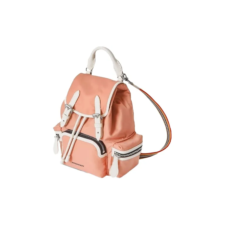 Burberry Calfskin Backpack Regular Women's Pink-2
