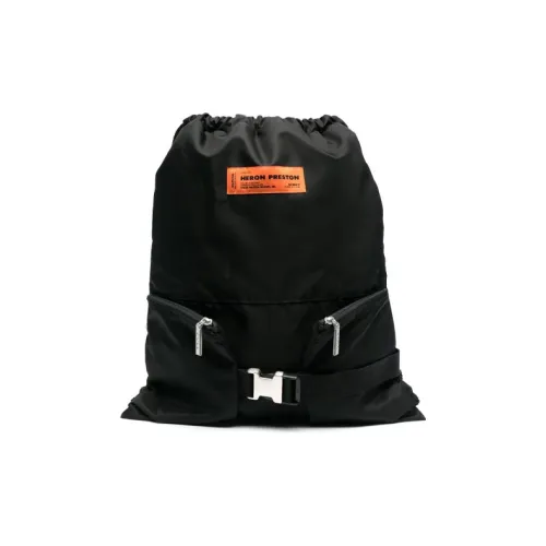 HERON PRESTON Backpacks Black