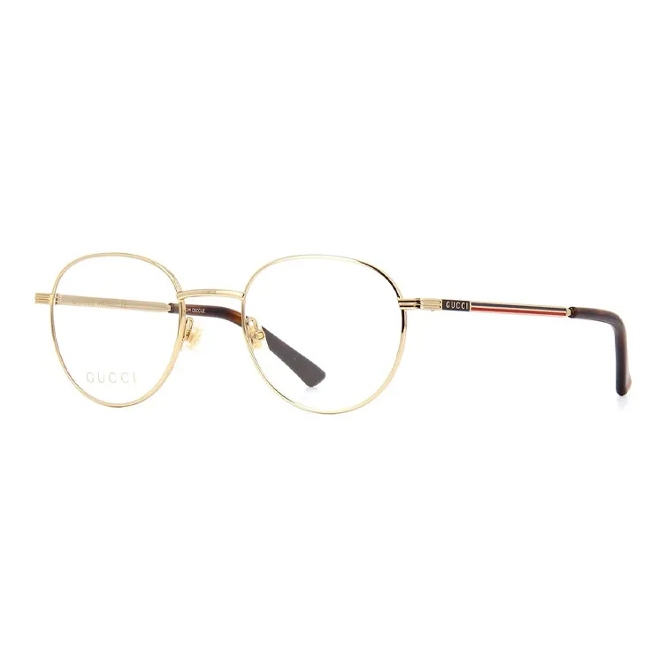 GUCCI Eyeglass Frames Men Gold-0