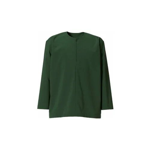 Homme Plissé Issey Miyake Shirts Men Green