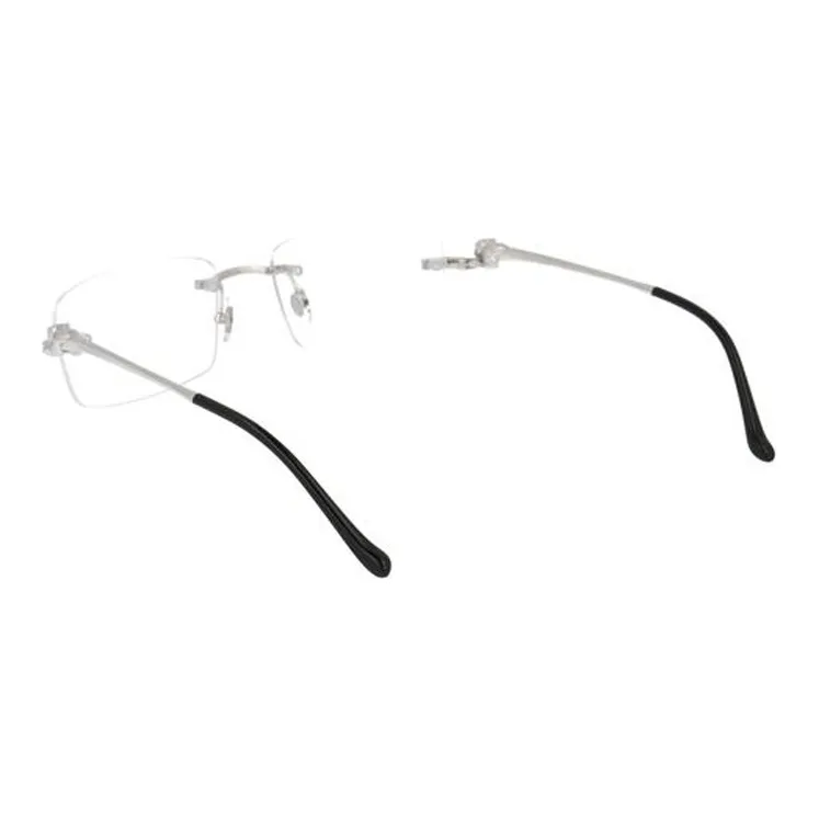 Cartier Rectangular Rimless Glasses-3