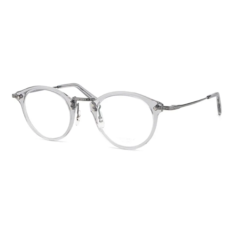 MASUNAGA Titanium Oval Eyeglass Frames Unisex-5