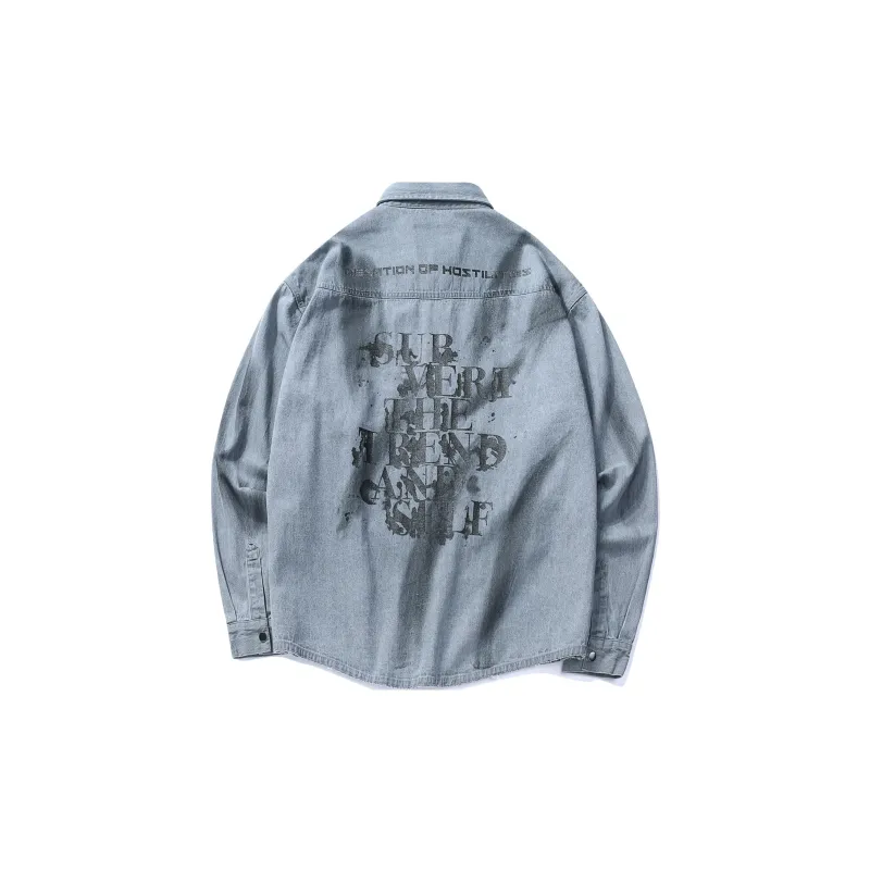 Guuka Shirts Unisex Gray-1