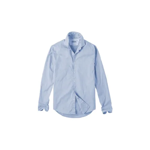 Timberland Shirts Men Sky Blue White